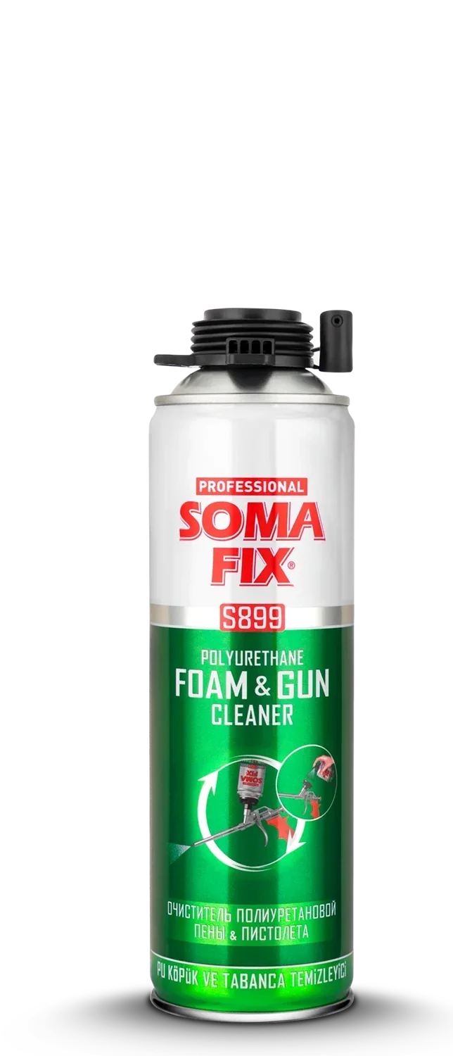 S899 Somafix Poliüretan Köpük ve Tabanca Temizleyici
