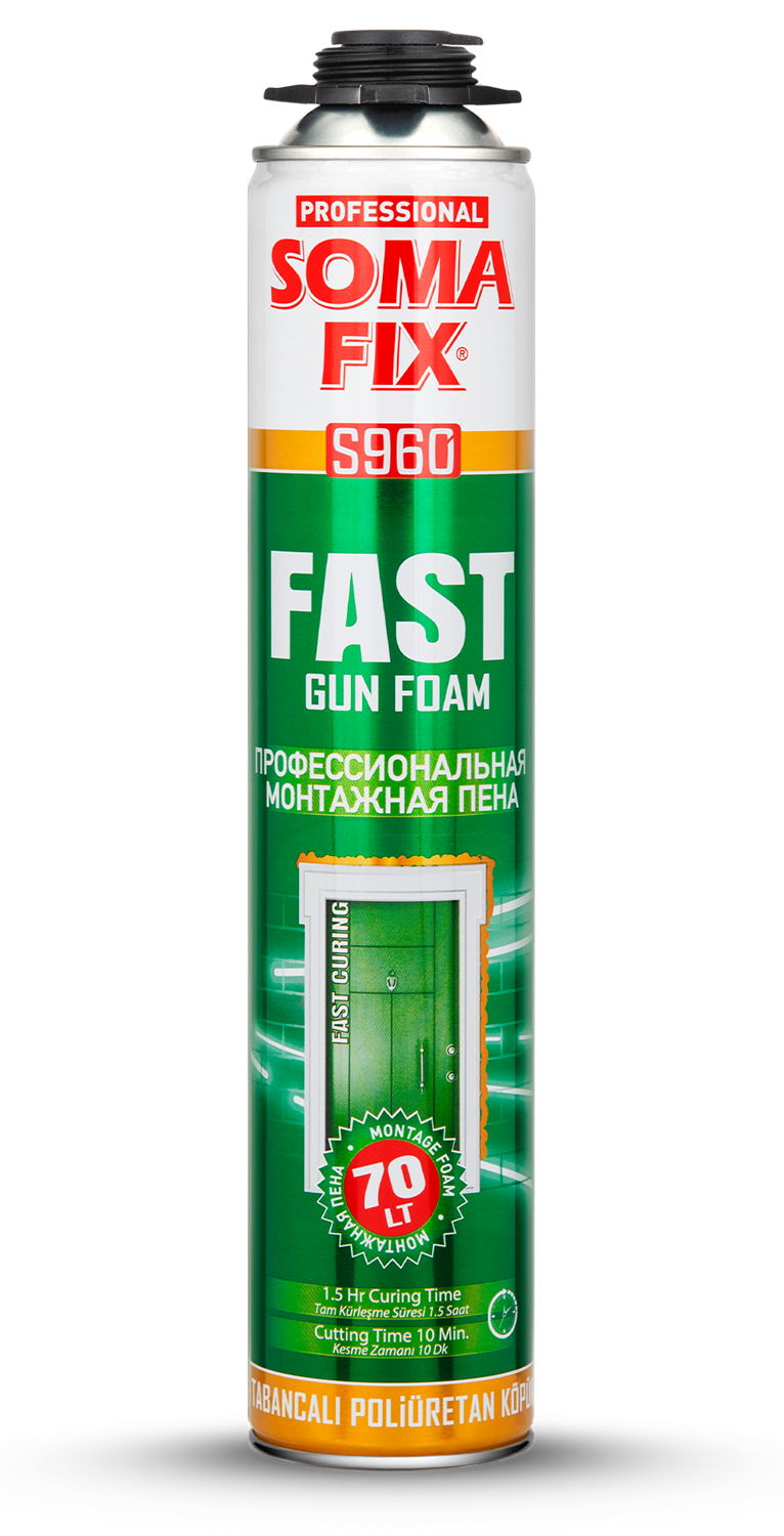 S960 Somafix Fast Tabancalı Köpük