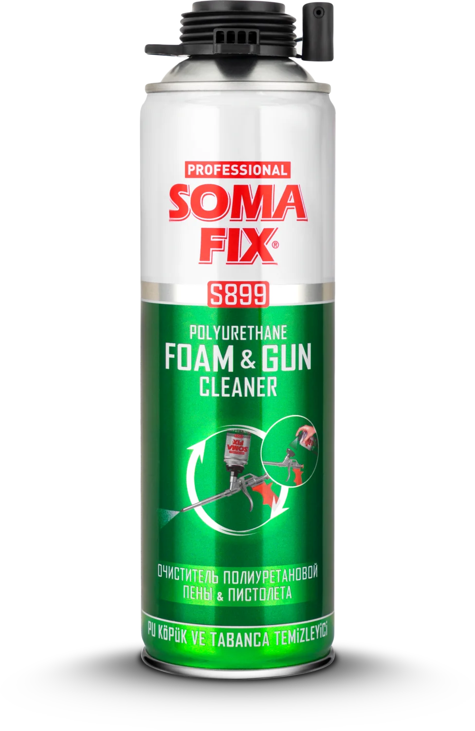 S899 Somafix Poliüretan Köpük ve Tabanca Temizleyici