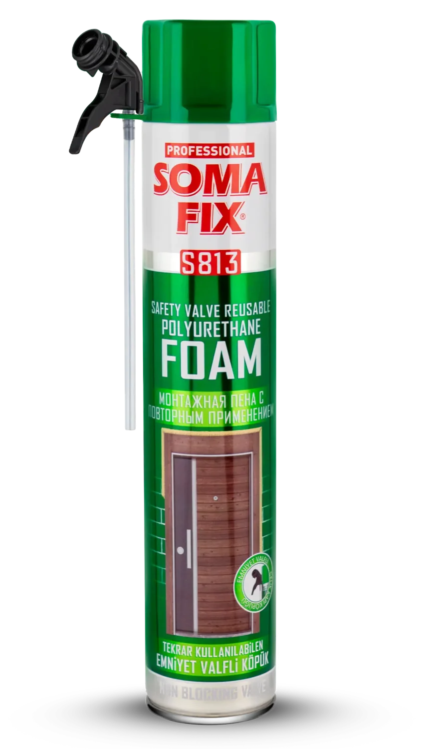S813 Somafix Tekrar Kullanılabilen Poliüretan Köpük
