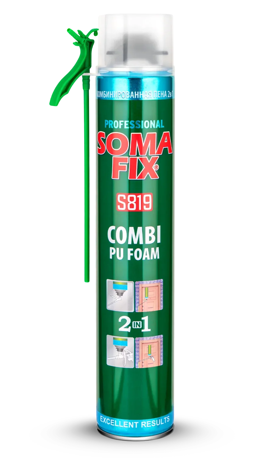 S819 Somafix 2in1 Combi Valf Poliüretan Köpük