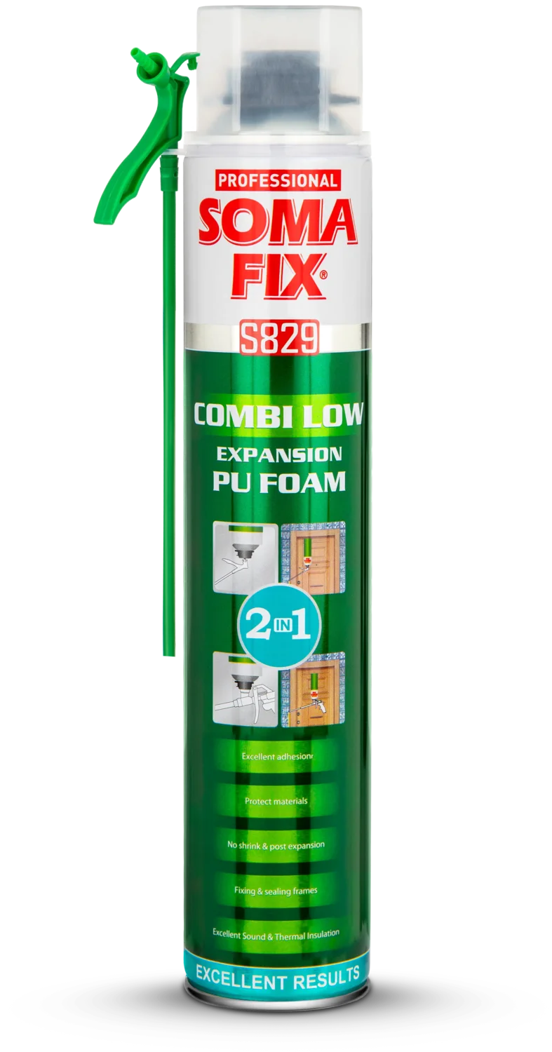 S829 Somafix 2in1 Combi Az Genleşen Poliüretan Köpük