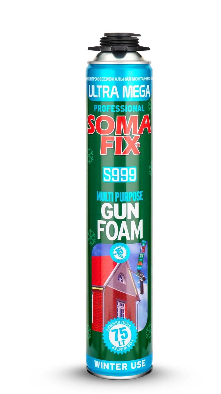 S999 Somafix Ultra Mega Tabancalı Kışlık Poliüretan Köpük