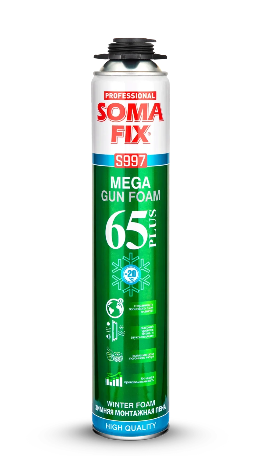 S997 Somafix Mega Plus Tabancalı Kışlık Poliüretan Köpük