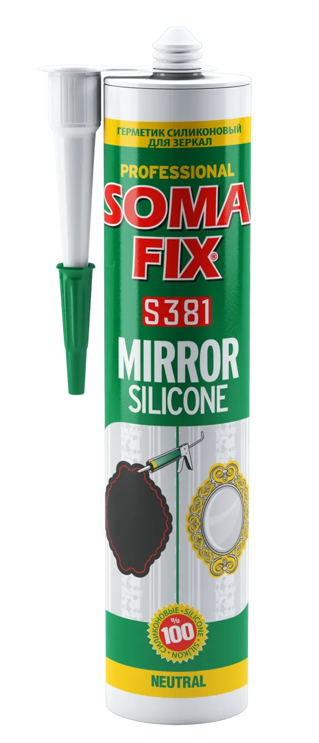 S381 Nötr Ayna Silikonu