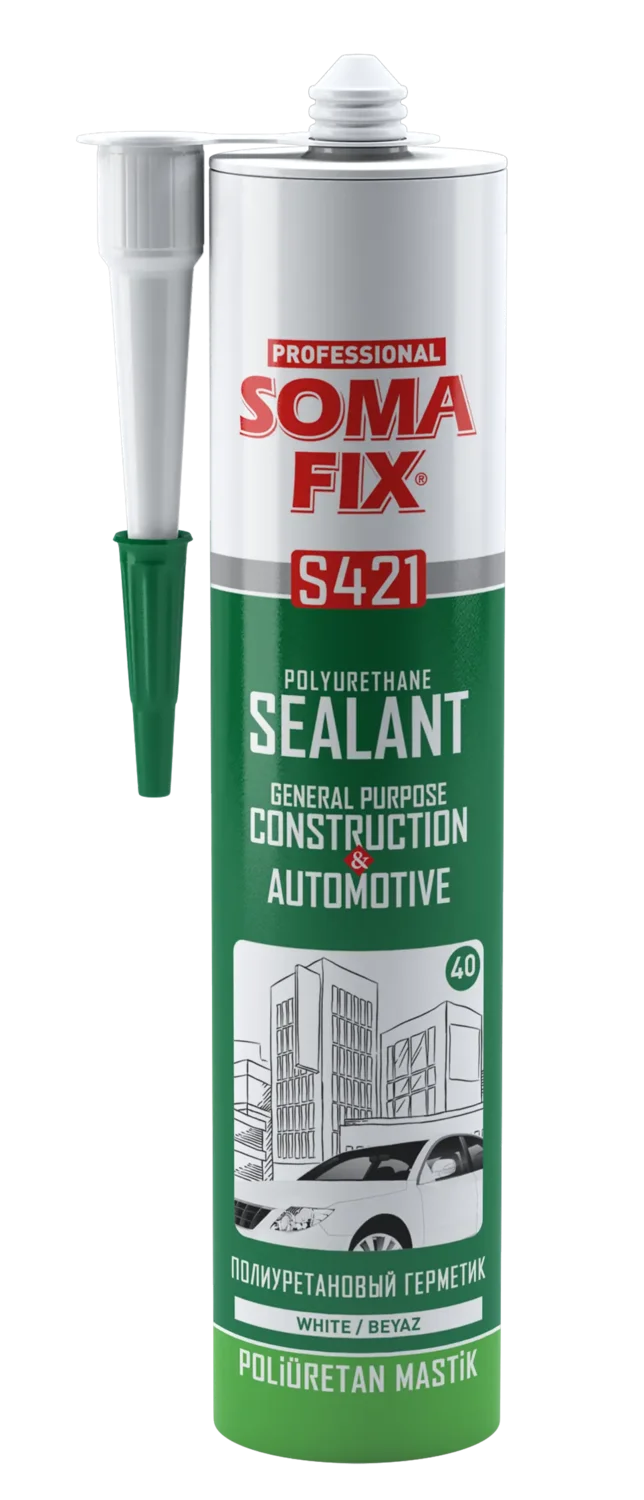 S421 Poliüretan Genel Amaçlı İnşaat & Otomotiv Mastiği