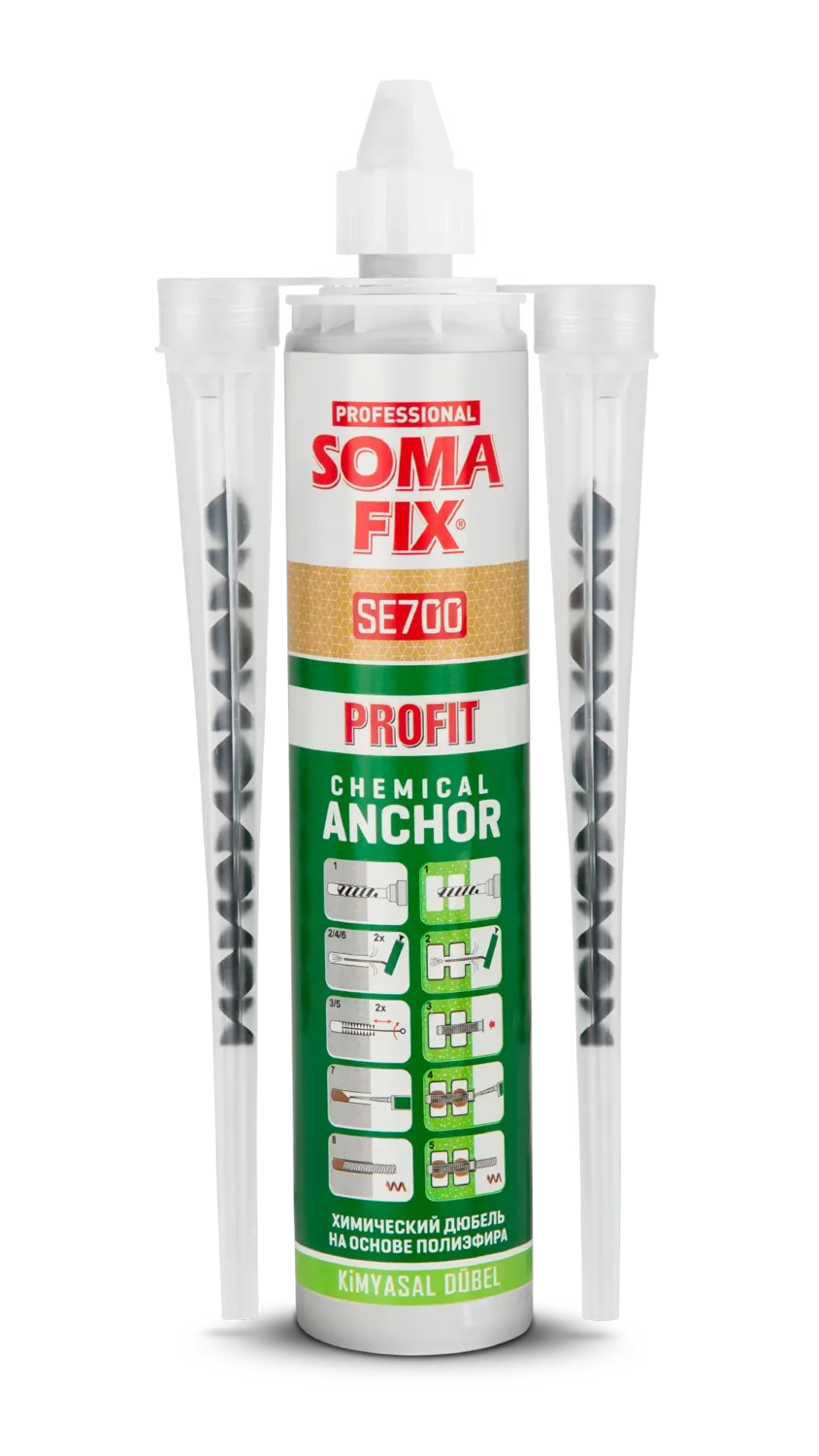 SE700 Somafix Profit Kimyasal Dübel (Polyester Bazlı)
