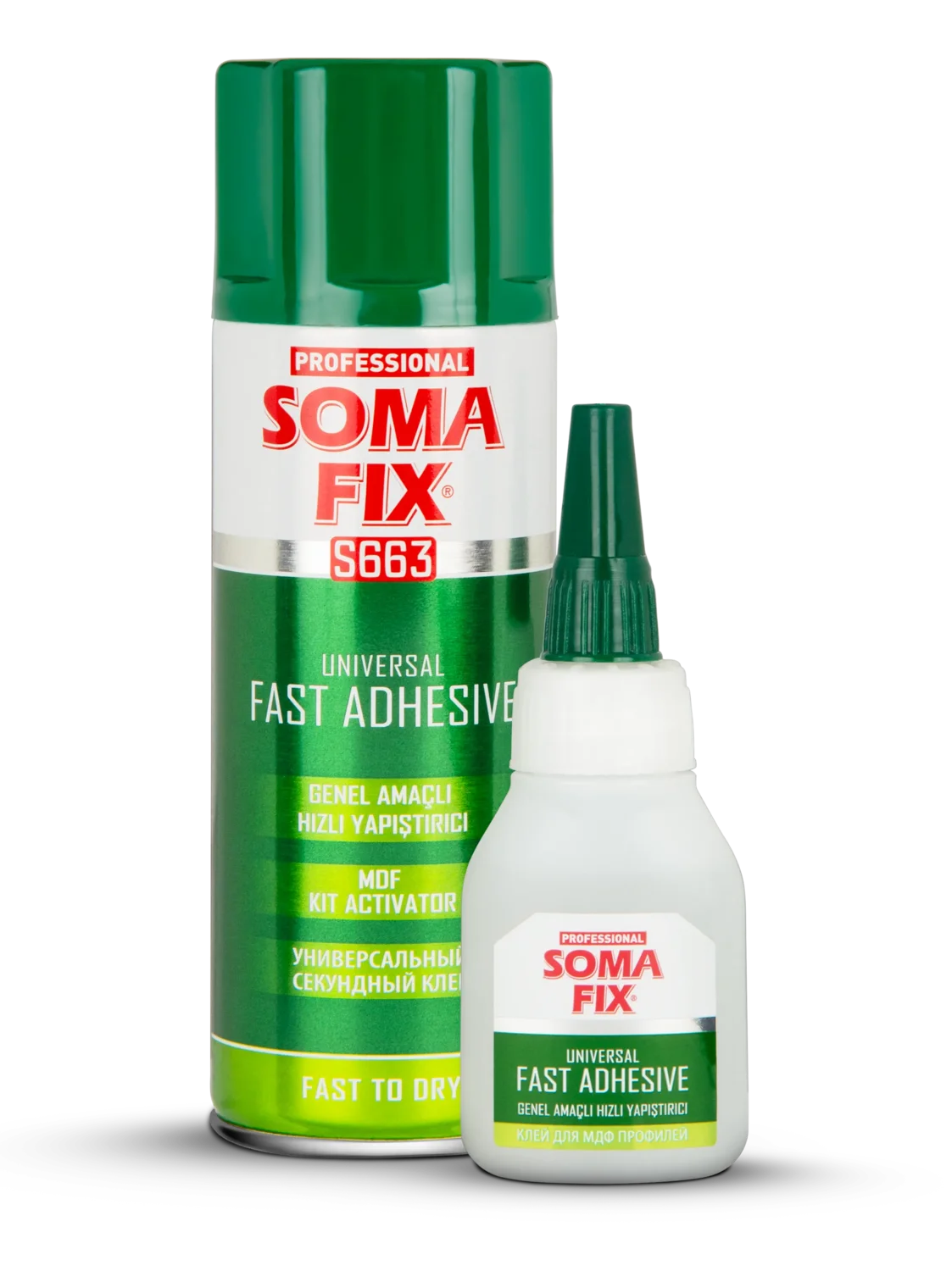 S663 Genel Amaçlı Hızlı Yapıştırıcı 200ml + 50g/65g