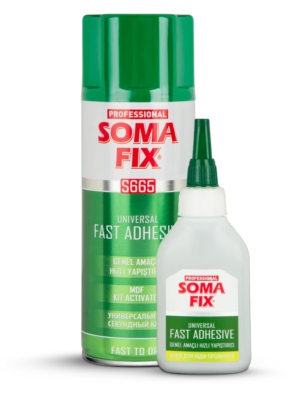 S665 Genel Amaçlı Hızlı Yapıştırıcı 400ml + 100g / 125g 