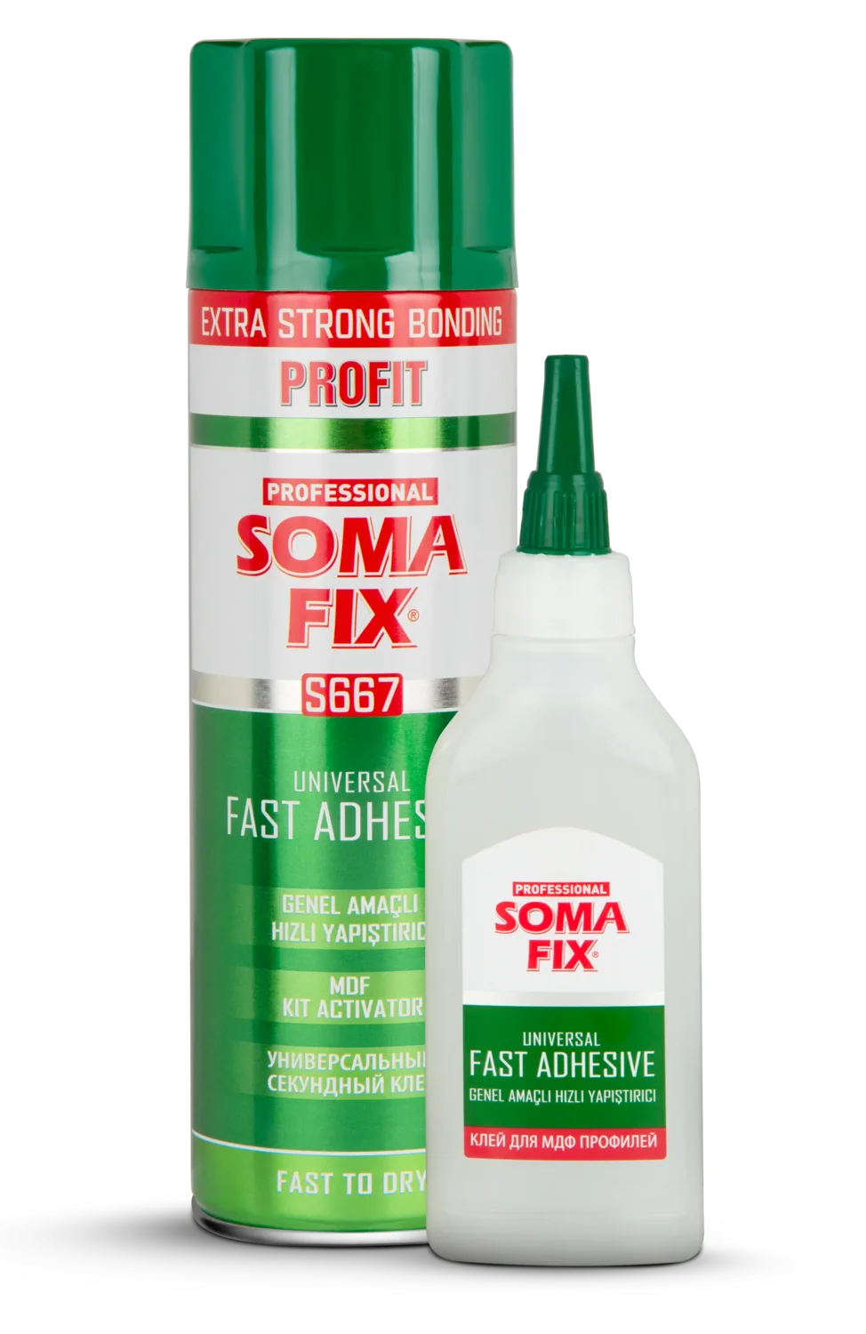 S667 Genel Amaçlı Hızlı Yapıştırıcı 500ml + 125g