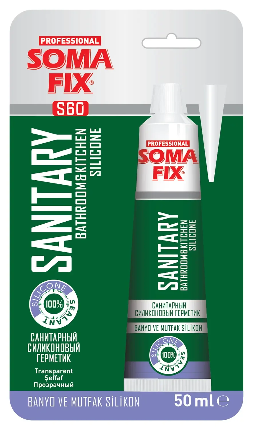 S60 Banyo ve Mutfak Tüp Silikon